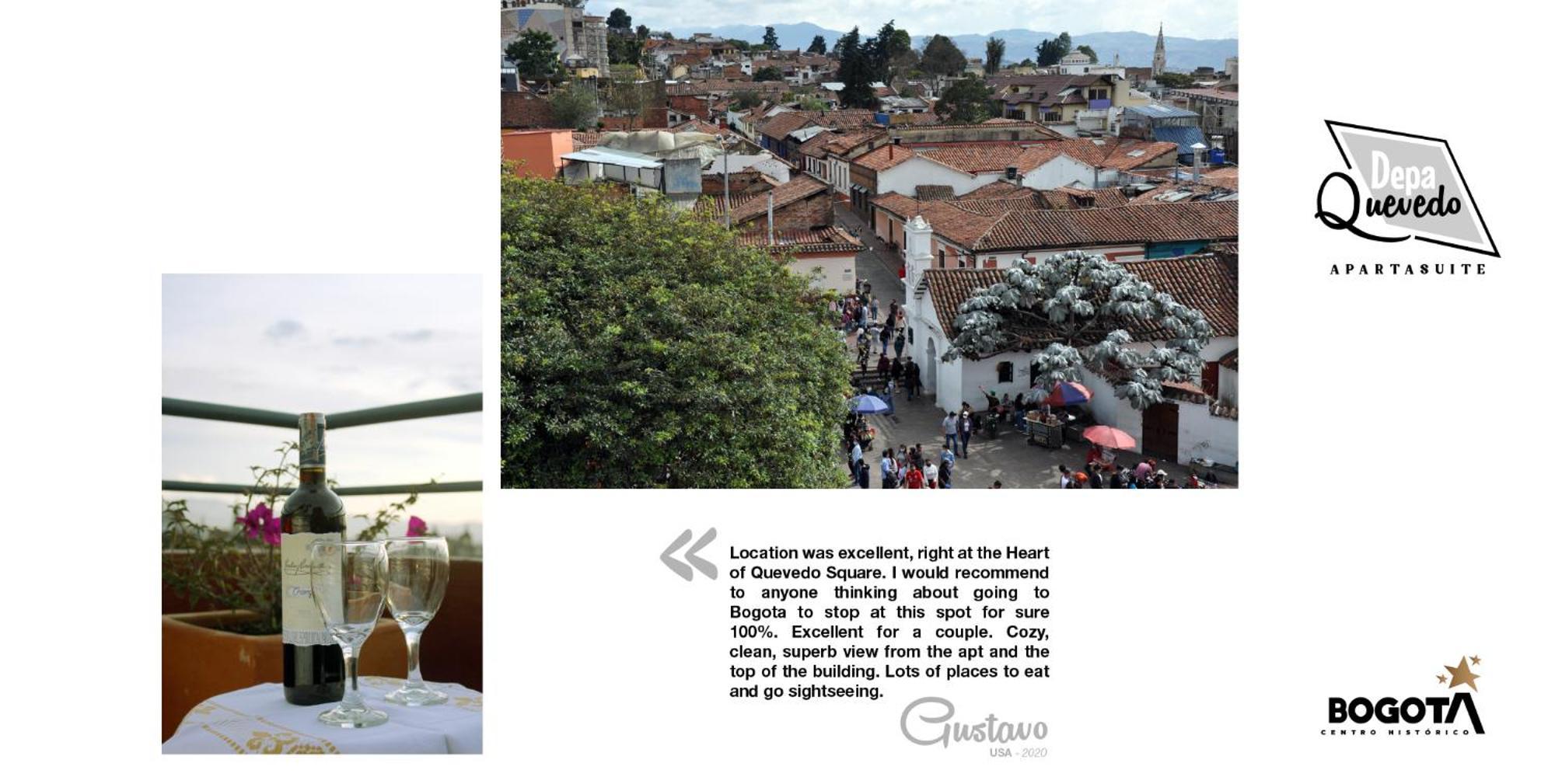 Depa Quevedo - Trendy Revamped Flat - Exceptional Spot In Bogota'S Historic Colonial Square - Candelaria Buitenkant foto